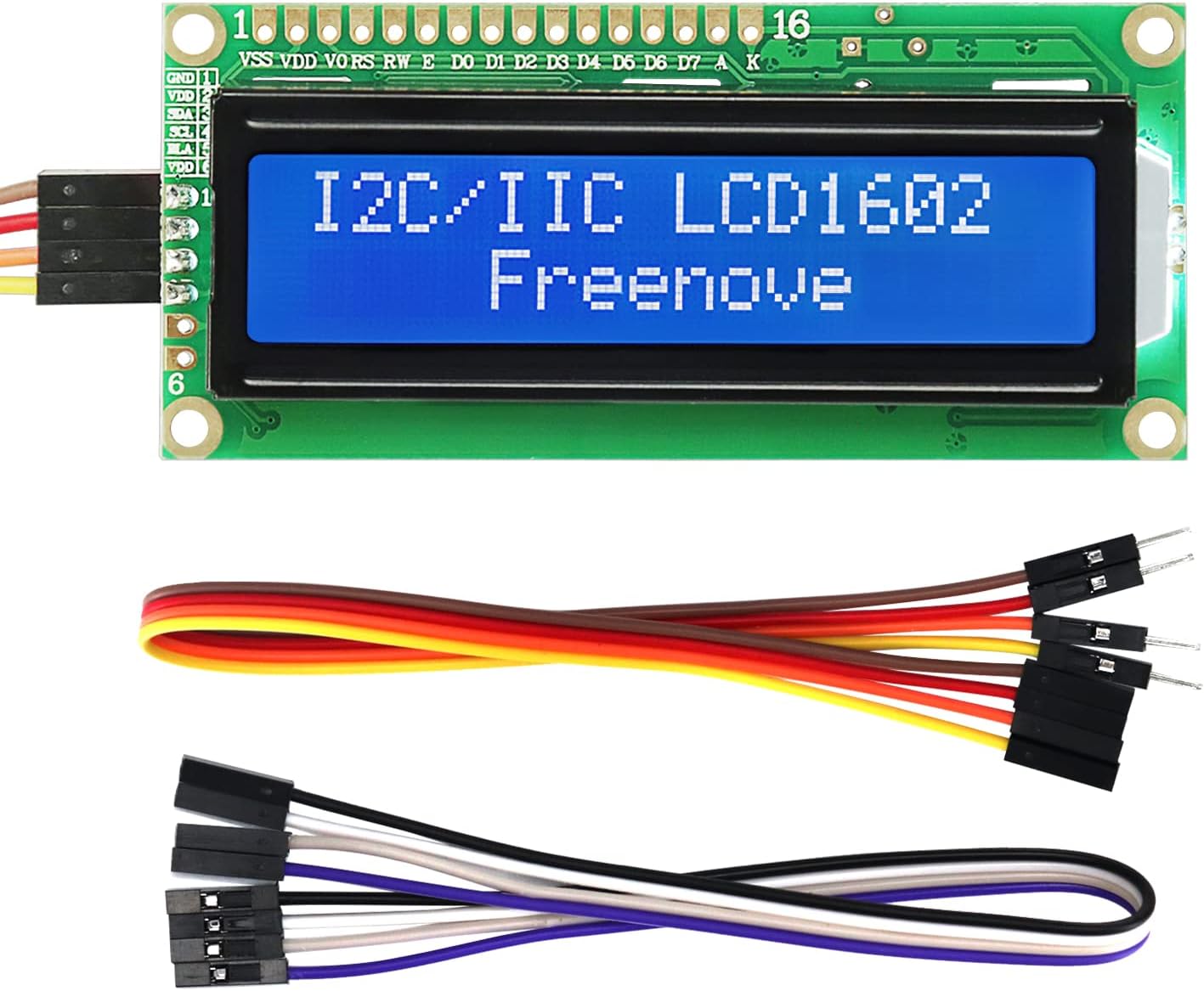 I2C MODÜL 16X2 LCD EKRAN