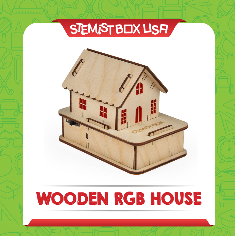 WOODEN RGB HOUSE