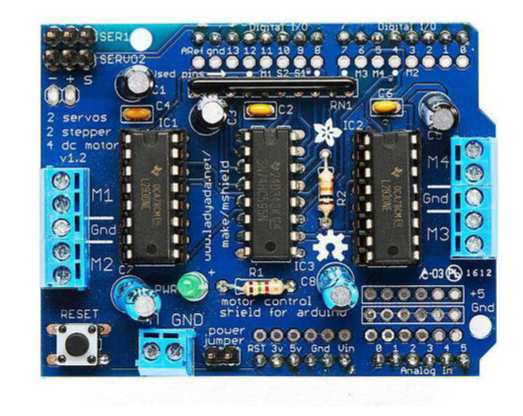 L293D MOTOR SÜRÜCÜ SHİELD